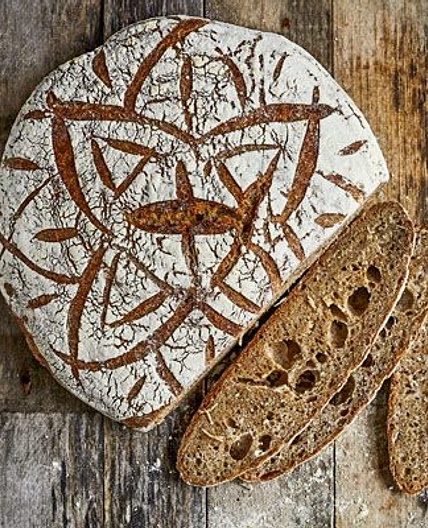 Wholemeal sourdough loaf