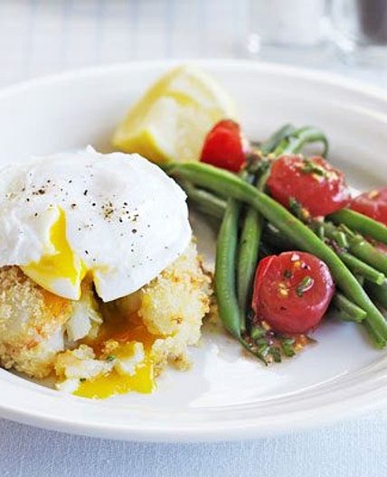 Prawn & cod cakes