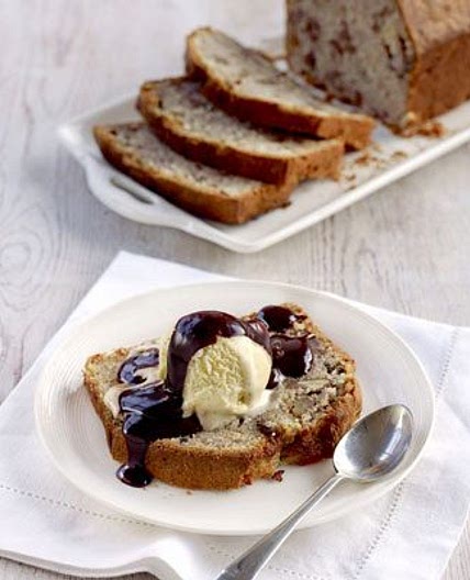 Banana & walnut loaf
