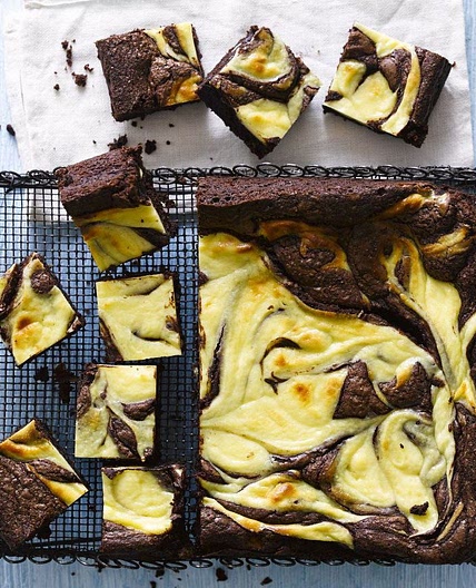 Black & white brownies