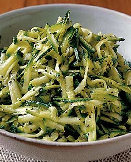 Courgette salad