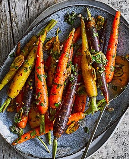 Stir-fried cumin carrots