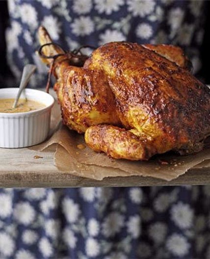 Tandoori roast chicken