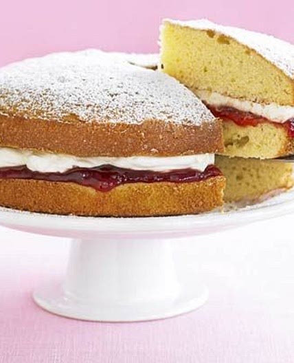 Classic sponge sandwich