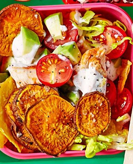 Chicken taco salad