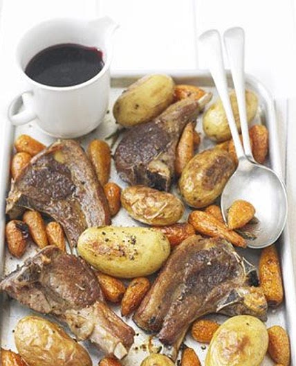 Quick roast lamb