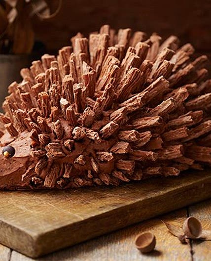 Hedgehog cake