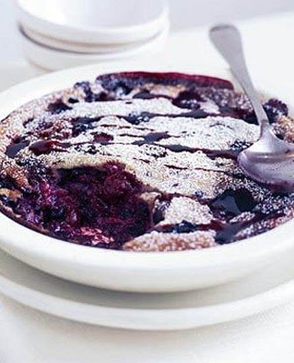 Forest fruits clafoutis