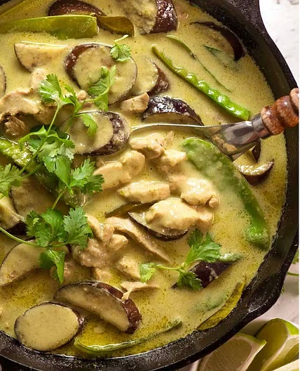 Thai Green chicken curry
