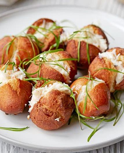 Crab doughnuts