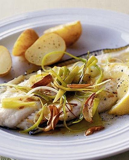 Plaice in a hot vinaigrette