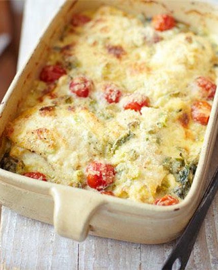 Smoked haddock gratin