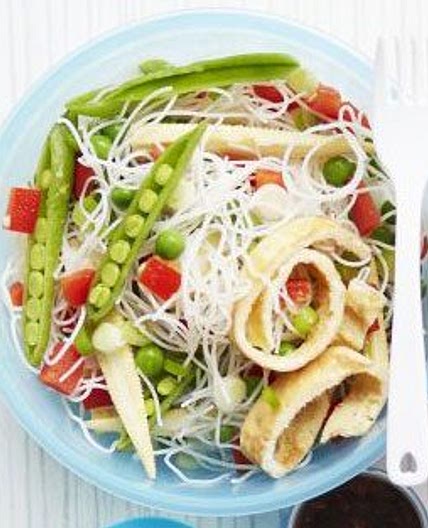 Veggie noodle pot
