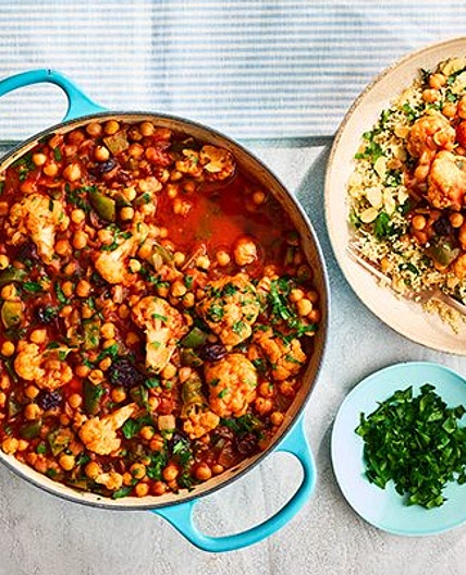 Spicy chickpea stew