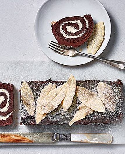 Next level yule log