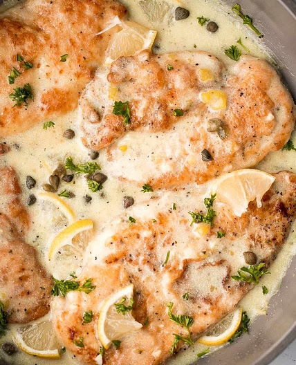 Creamy Lemon Chicken Piccata