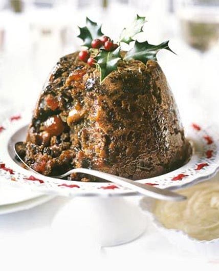 Christmas pudding with citrus & spice