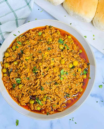 Keema Matar (Ground Meat Curry) - Instant Pot