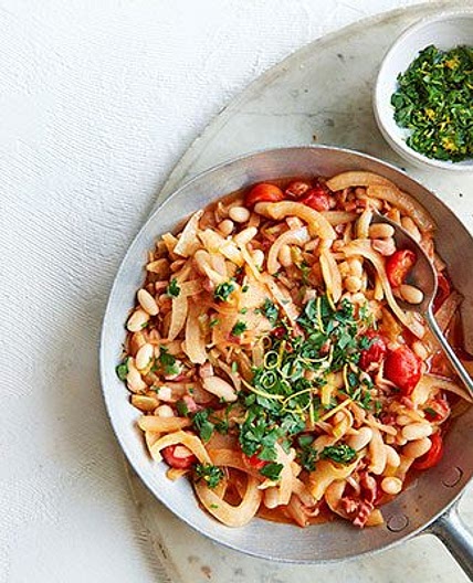 Cannellini bean & fennel ragu