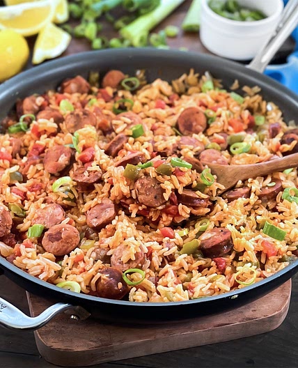 Sausage and Rice Skillet Recipe