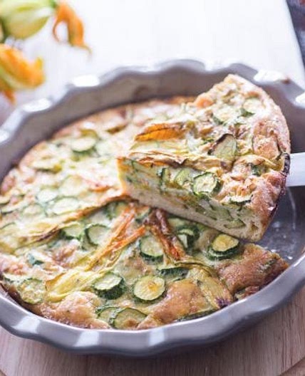 Frittata di zucchine al forno