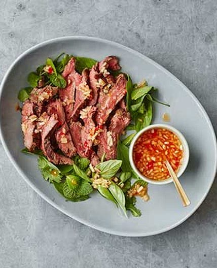 Crying tiger Thai salad