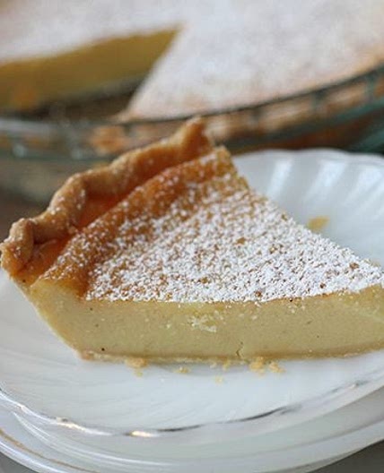 Eggnog Chess Pie