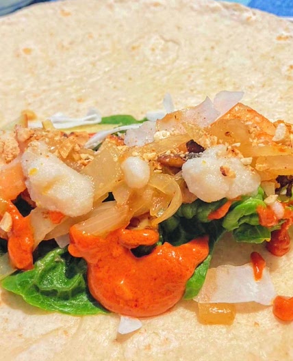 Build your own dinner wraps