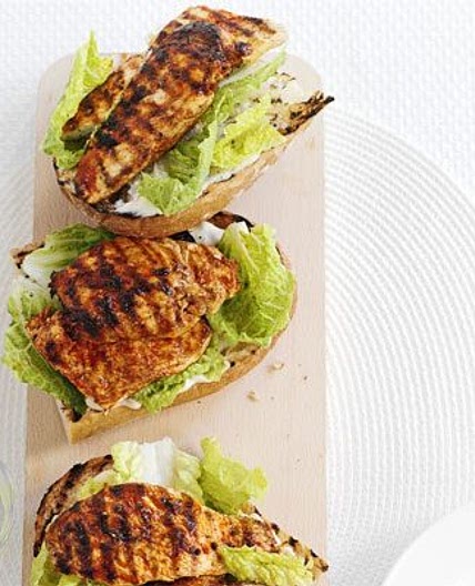Paprika chicken ciabattas