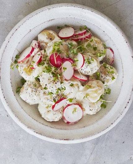 Summer potato salad
