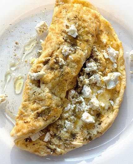 Feta And Za'Atar Omelette