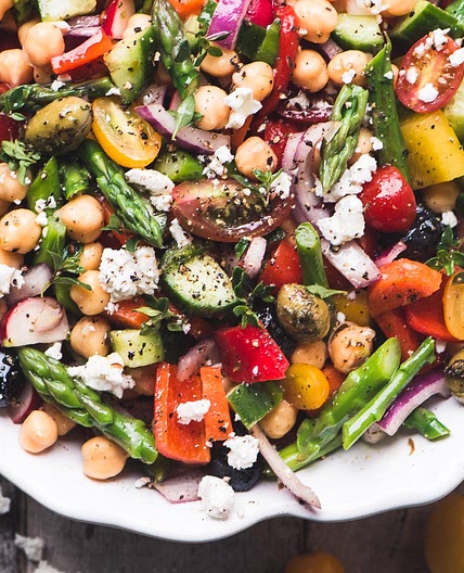 Chopped Asparagus Salad