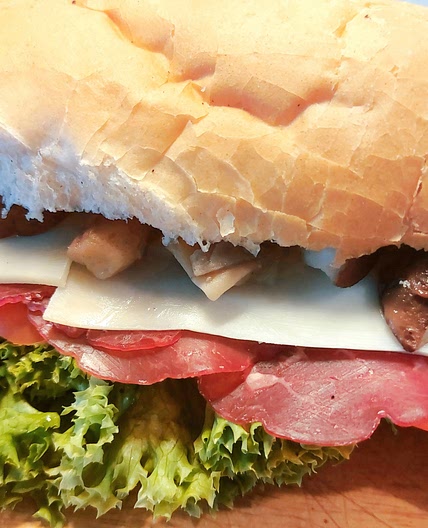 Panini - Bresaola, mushrooms and fontina