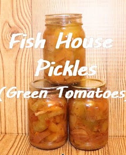 Fish House Pickles (green tomatoes)