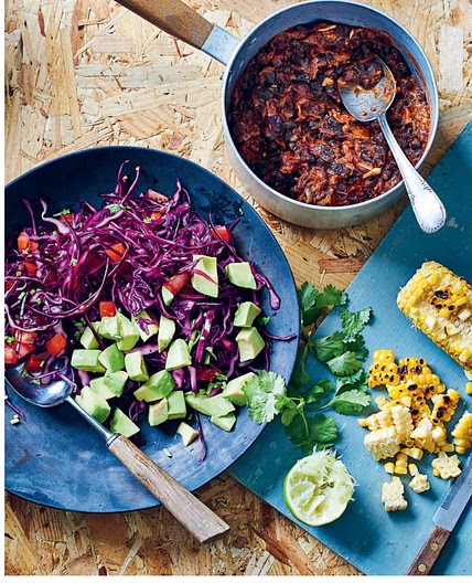 Mexican Black Bean Chilli Bowl 