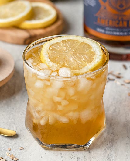 Smoked Whiskey Sour Mocktail