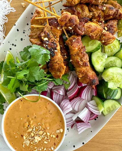 Chicken Satay Skewers