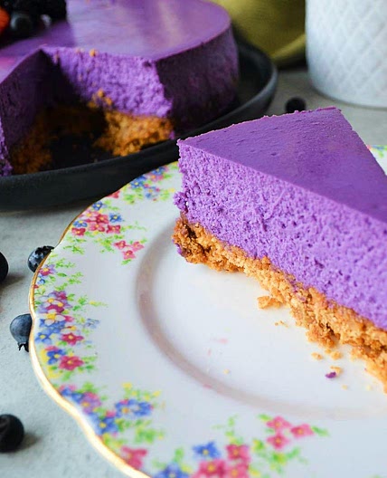 Ube Cheesecake