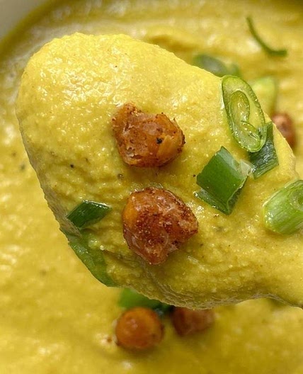 Golden Cauliflower Soup