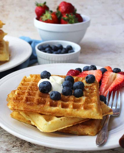 Overnight Raised Waffles