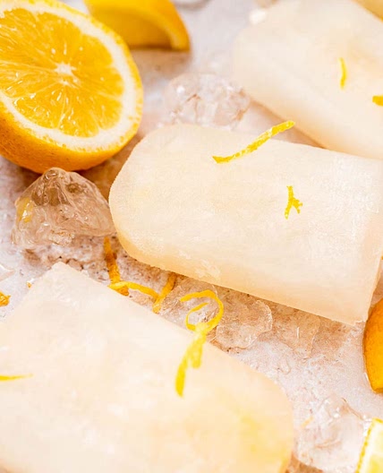 Lemonade Popsicles