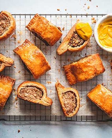 Next level sausage rolls