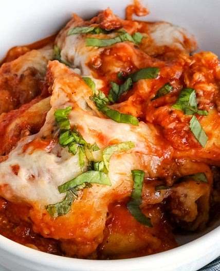 Crock Pot Ravioli Lasagna
