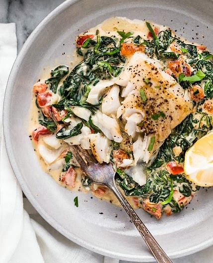 Fish Florentine