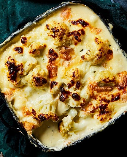 Taleggio & tarragon cauliflower cheese