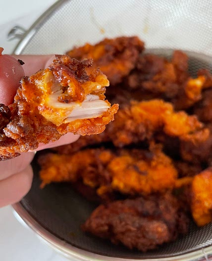 Poulet croustillant et juteux 