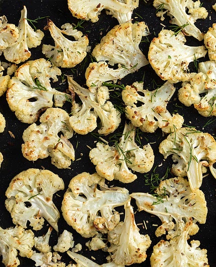 Dijon Roasted Cauliflower