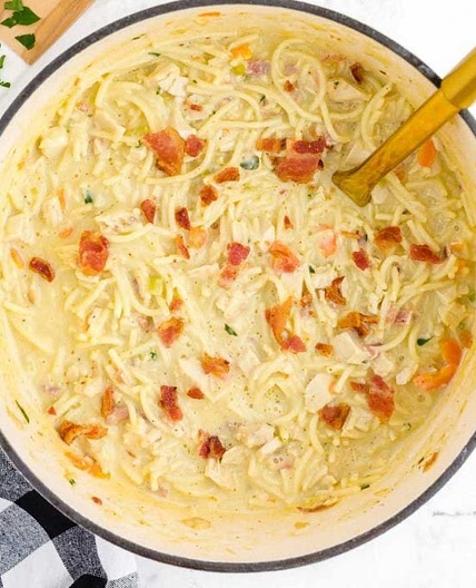 Crack Chicken Noodle Soup