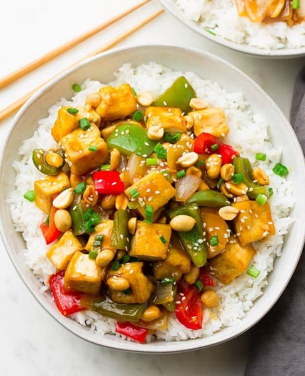 Easy Kung Pao Tofu