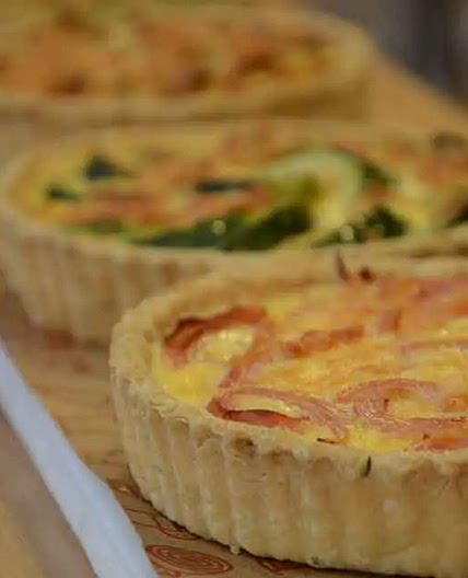 Quiche Lorraine en Freidora de Aire